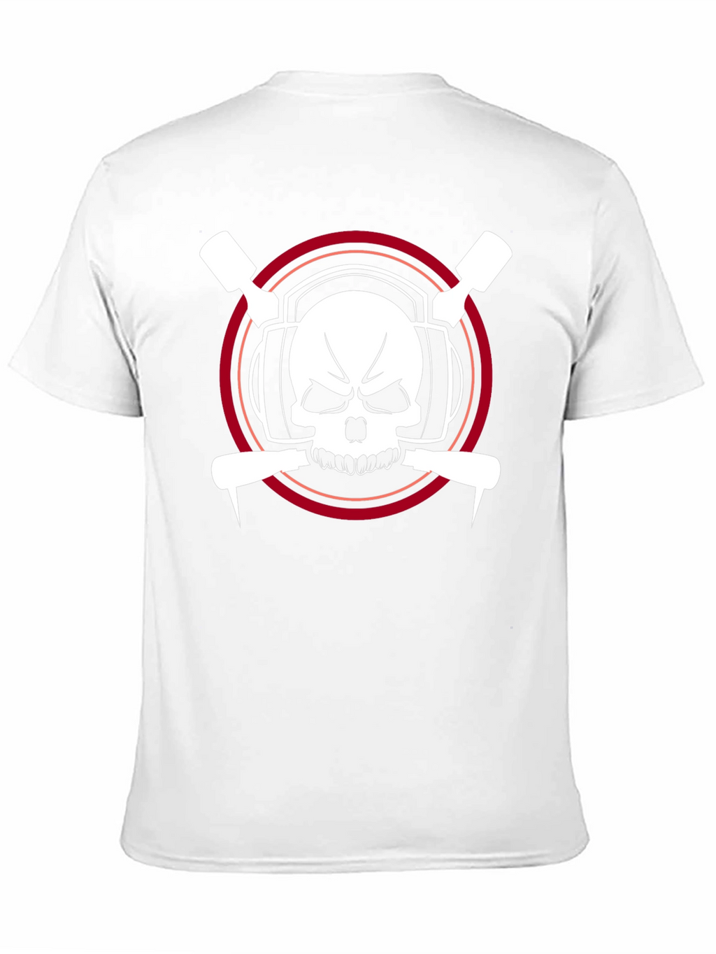 Camiseta Negra con Diseño Calavera Musical