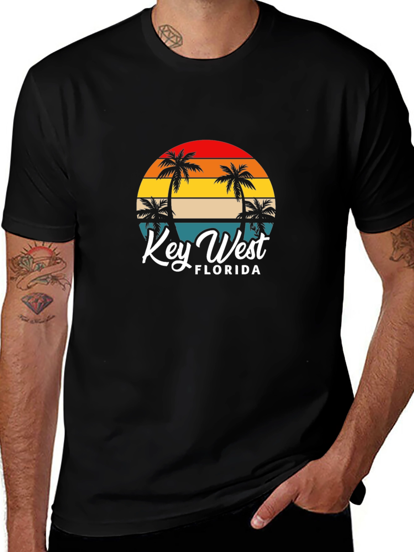 Camiseta Key West Florida Retro