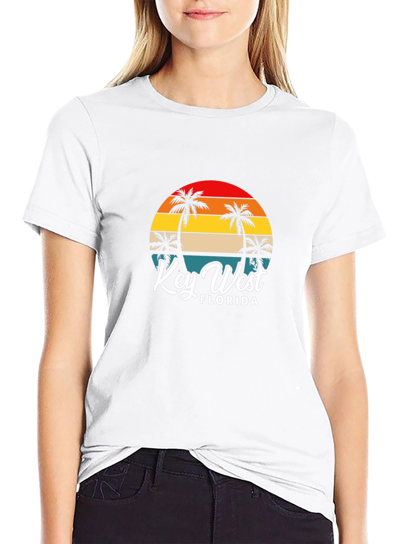 Camiseta Key West Florida Retro