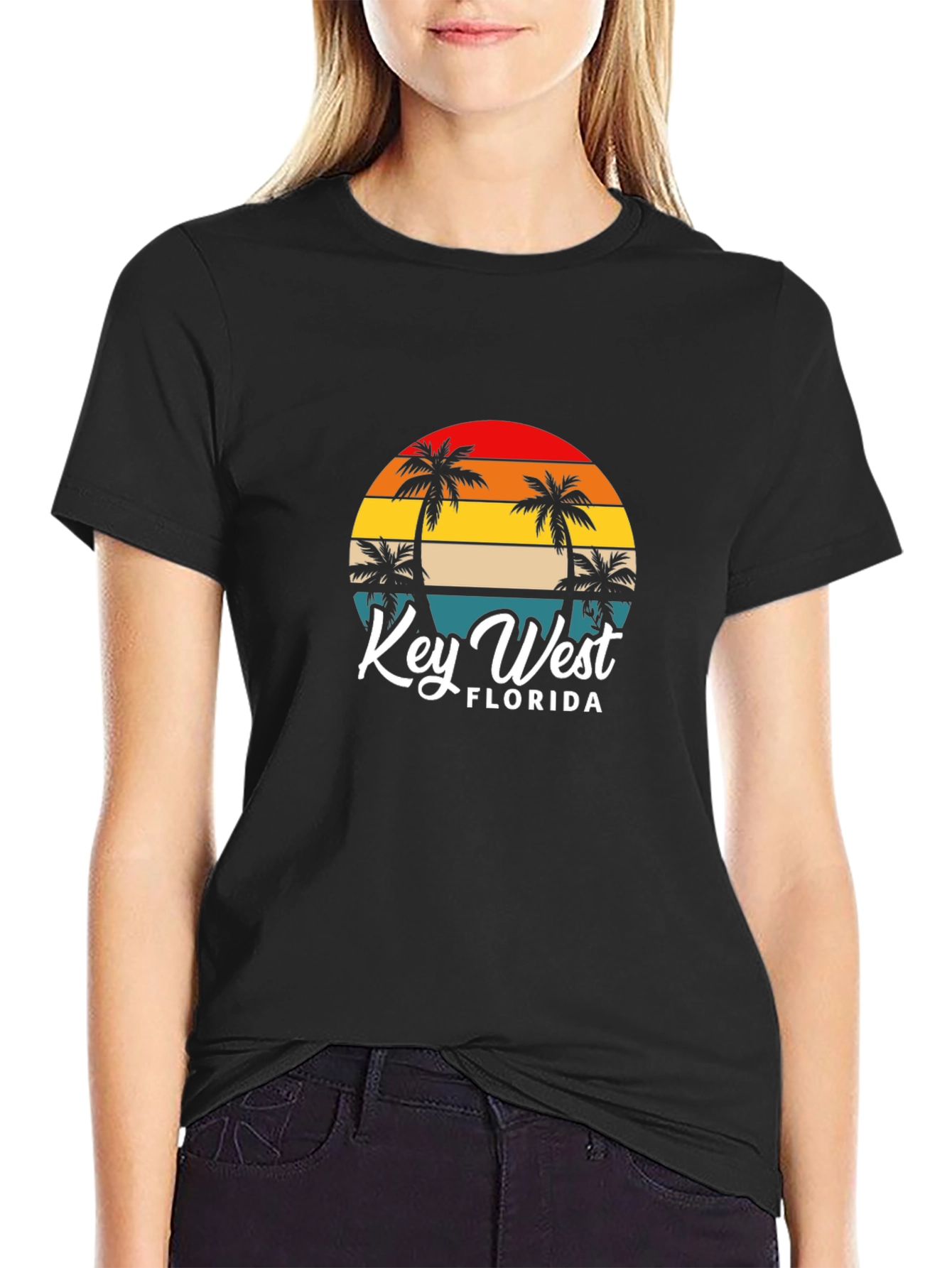 Camiseta Key West Florida Retro