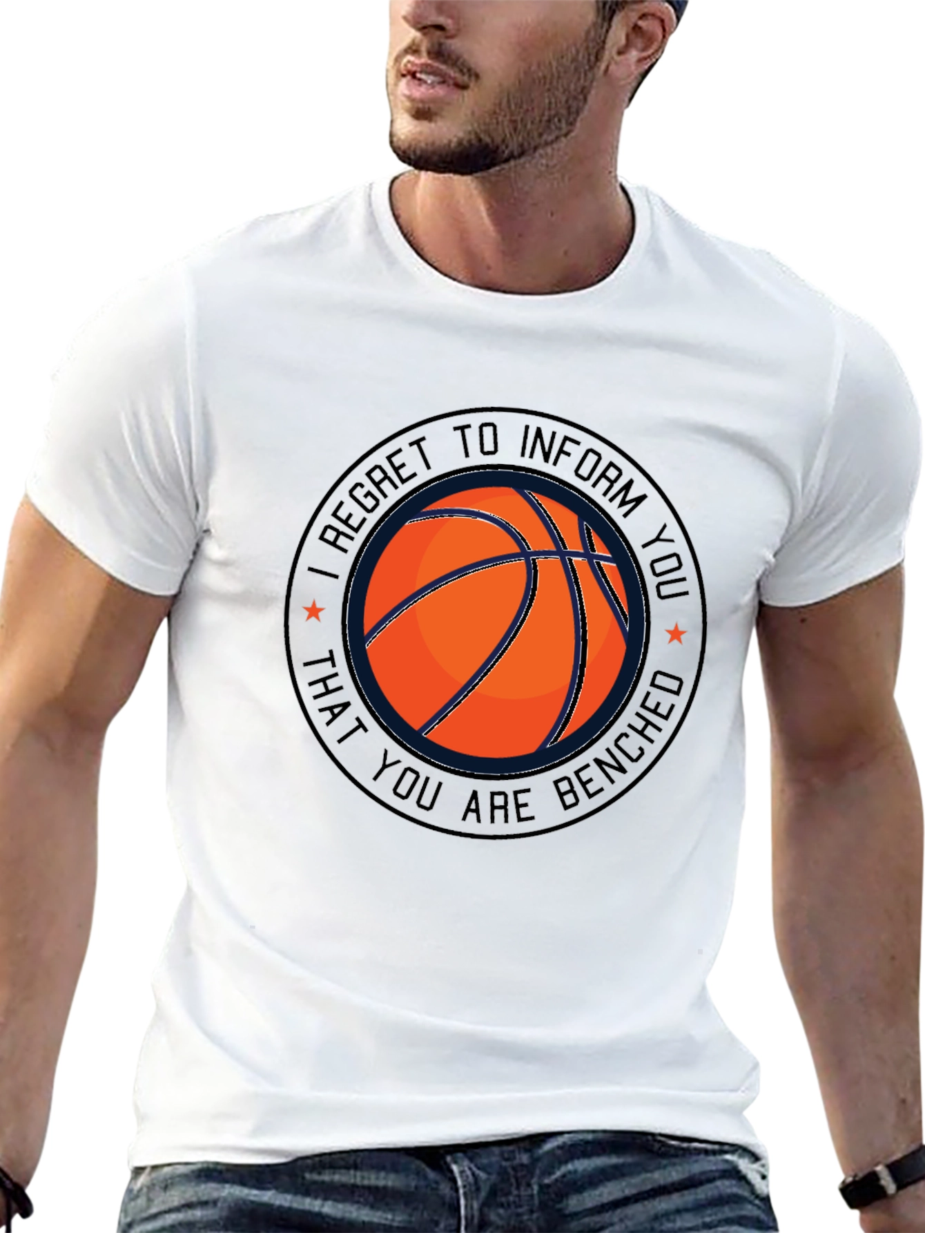Camiseta Negra Baloncesto Banquillo
