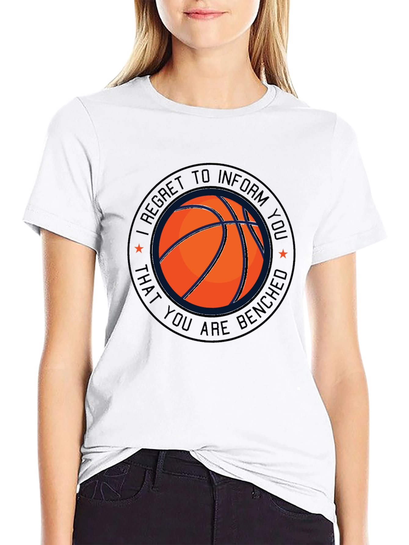 Camiseta Negra Baloncesto Banquillo