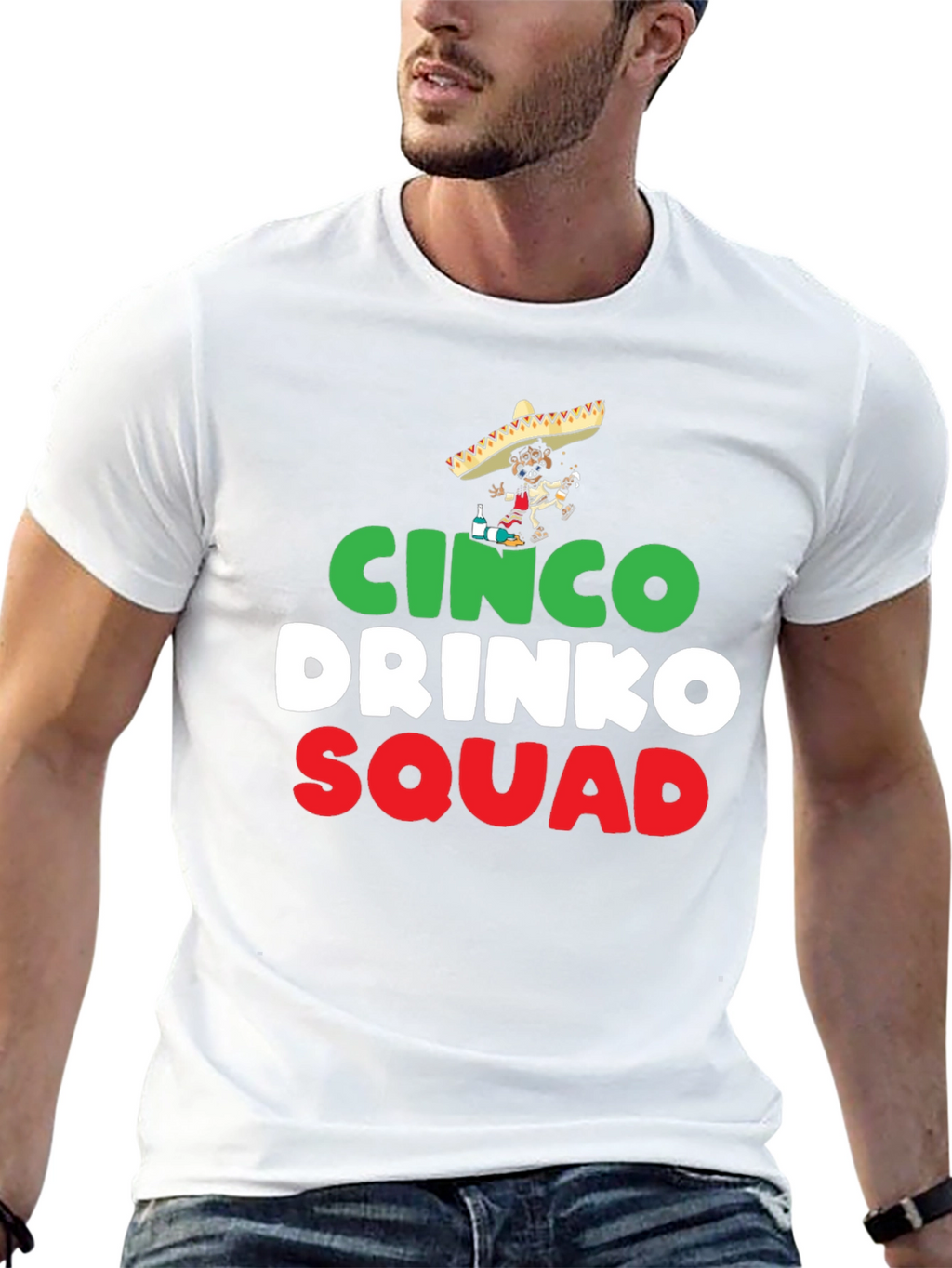 Camiseta Cinco Drinko Squad