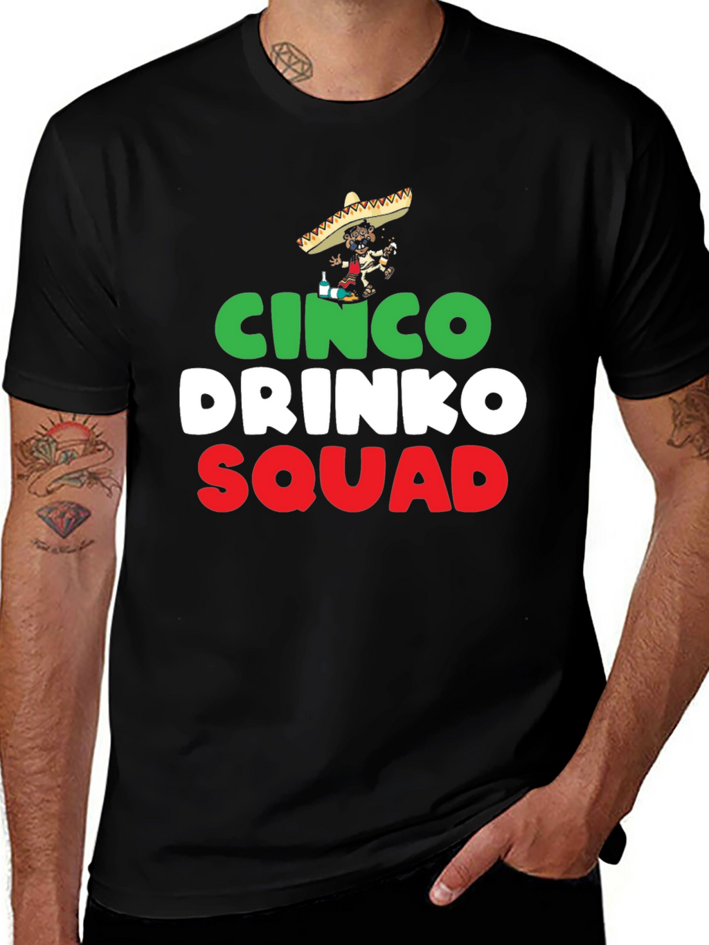 Camiseta Cinco Drinko Squad