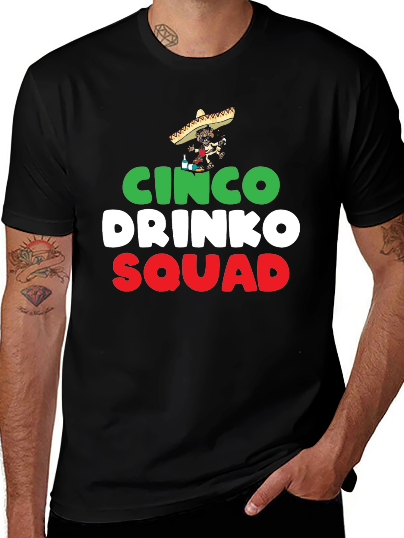 Camiseta Cinco Drinko Squad