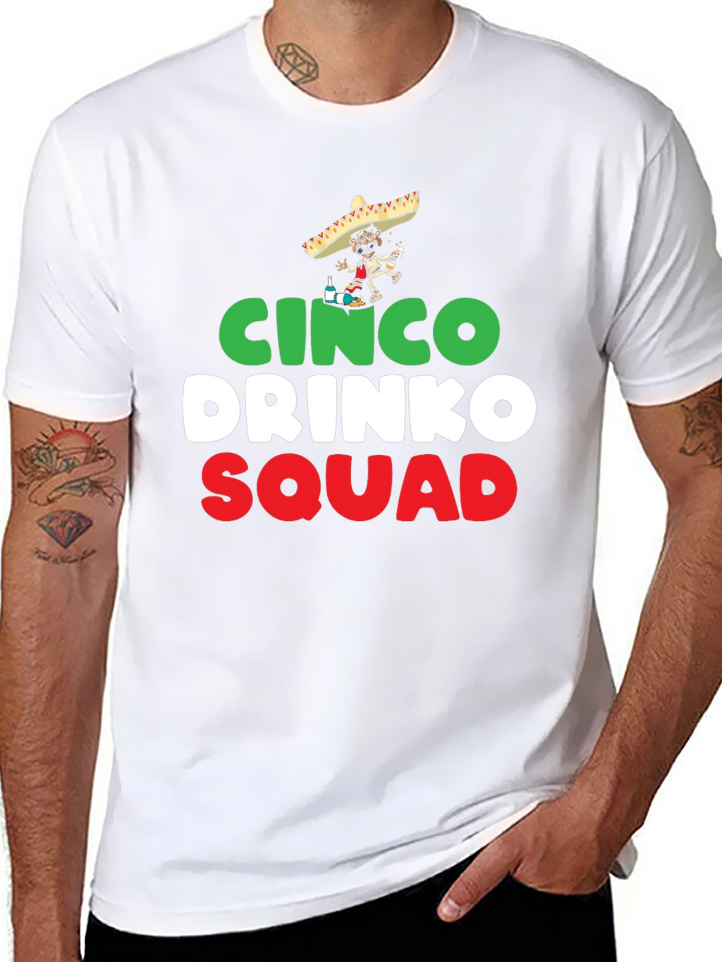 Camiseta Cinco Drinko Squad