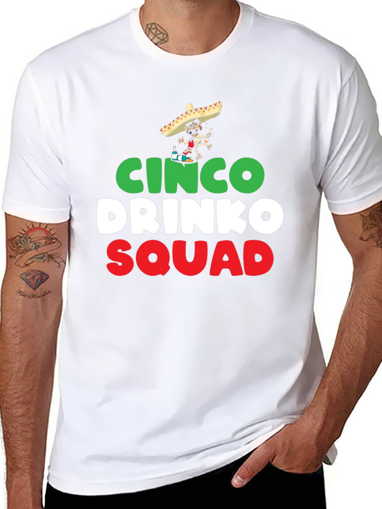 Camiseta Cinco Drinko Squad