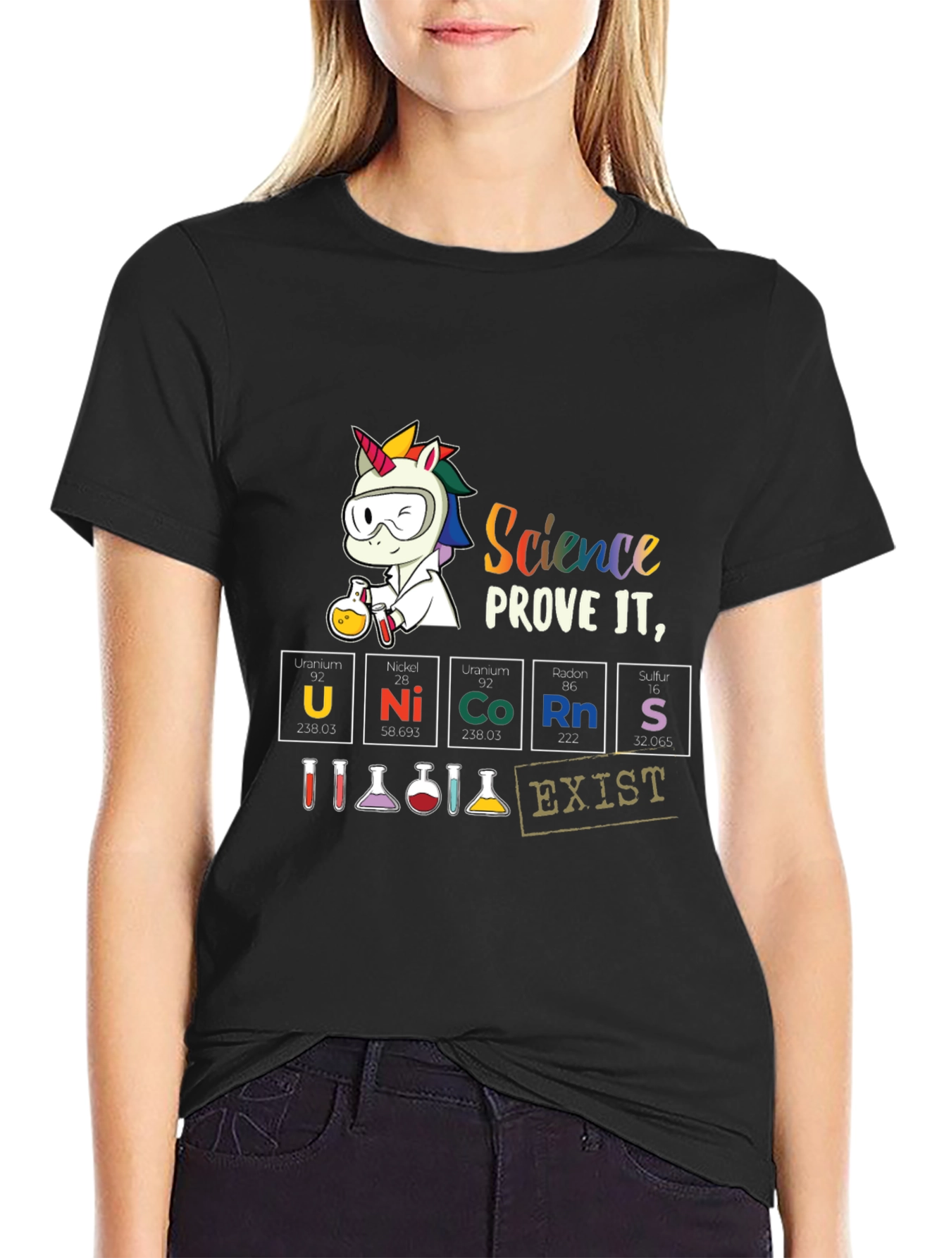 Camiseta Ciencia Unicornios - ¡Pruébalo!