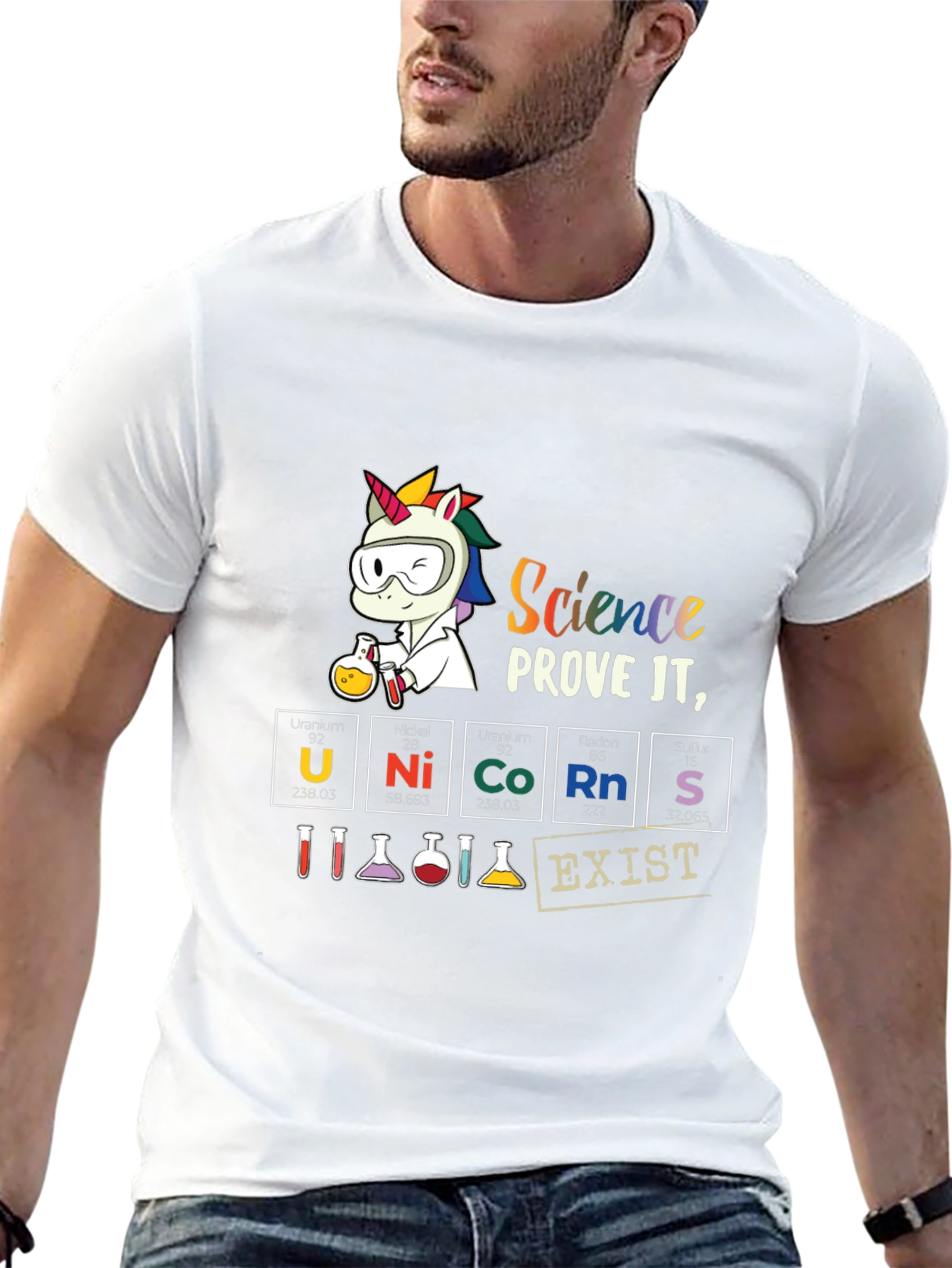 Camiseta Ciencia Unicornios - ¡Pruébalo!