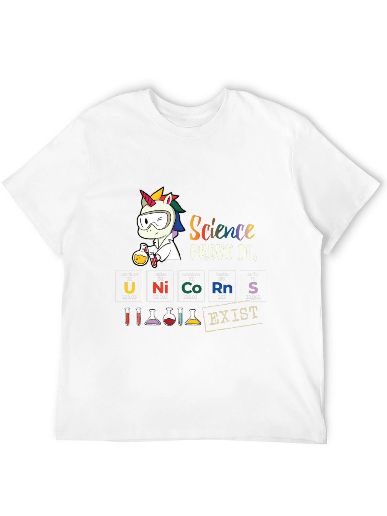 Camiseta Ciencia Unicornios - ¡Pruébalo!