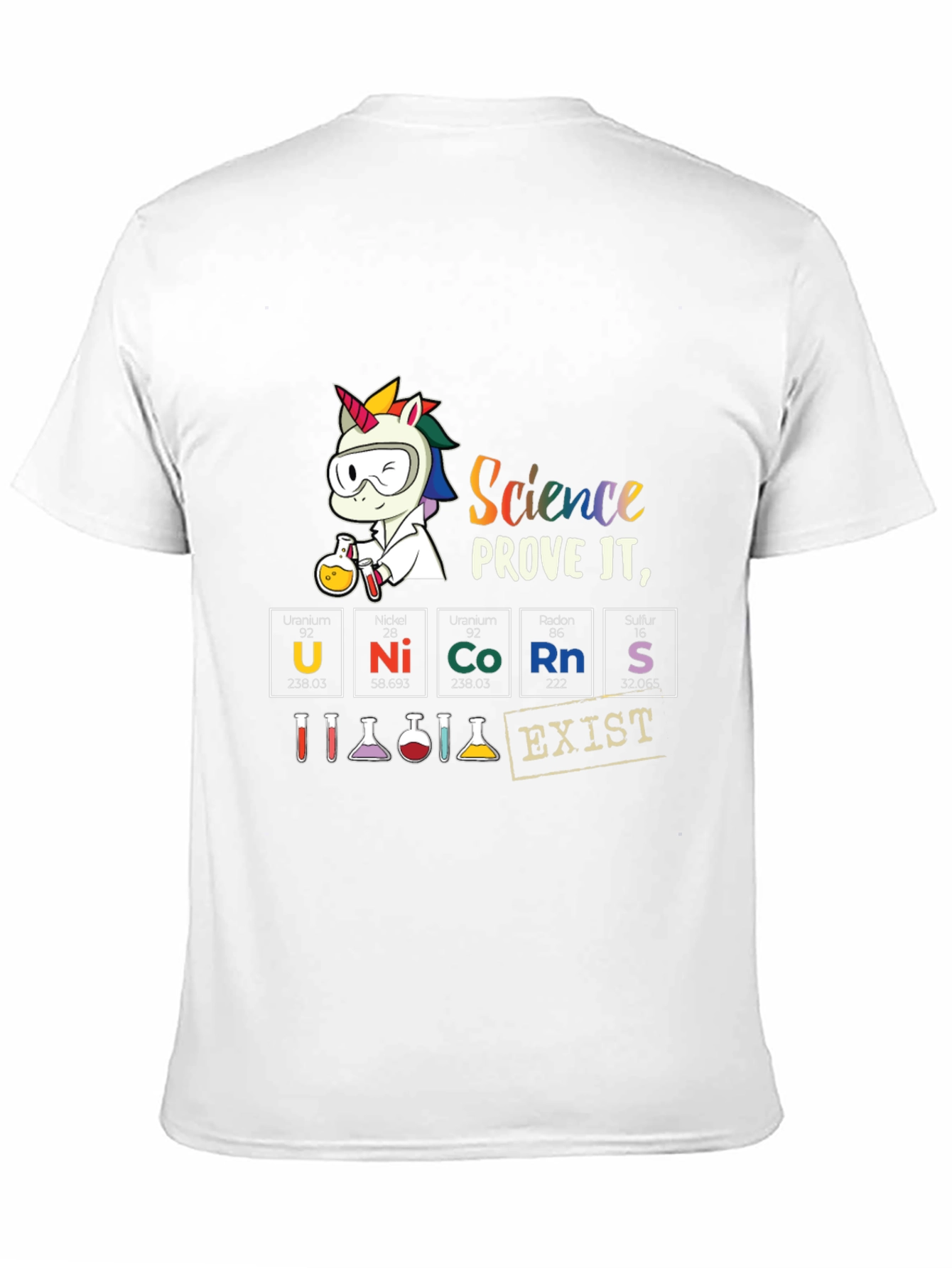 Camiseta Ciencia Unicornios - ¡Pruébalo!