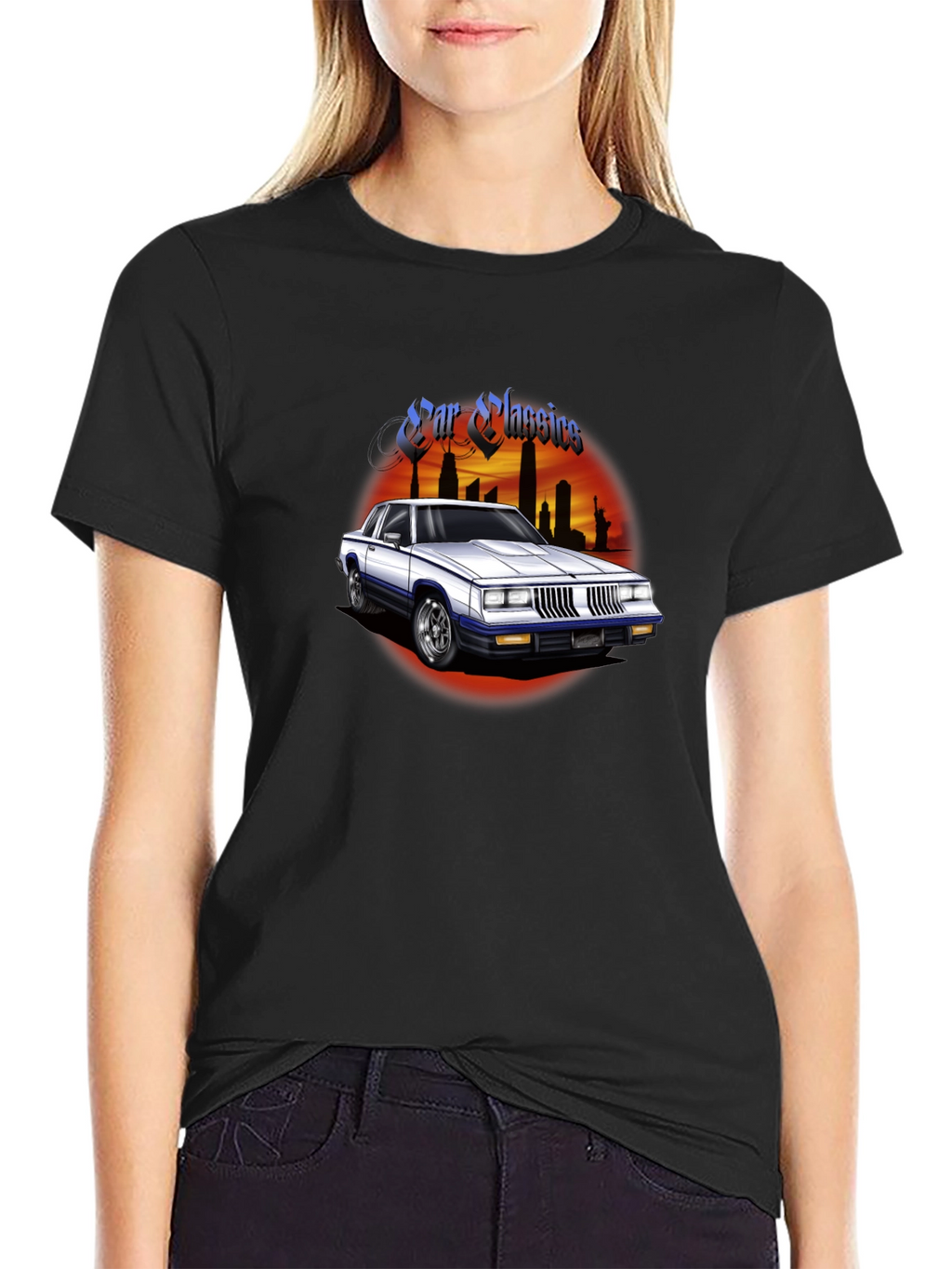 Camiseta Clásicos Automovilísticos Diseño Urbano