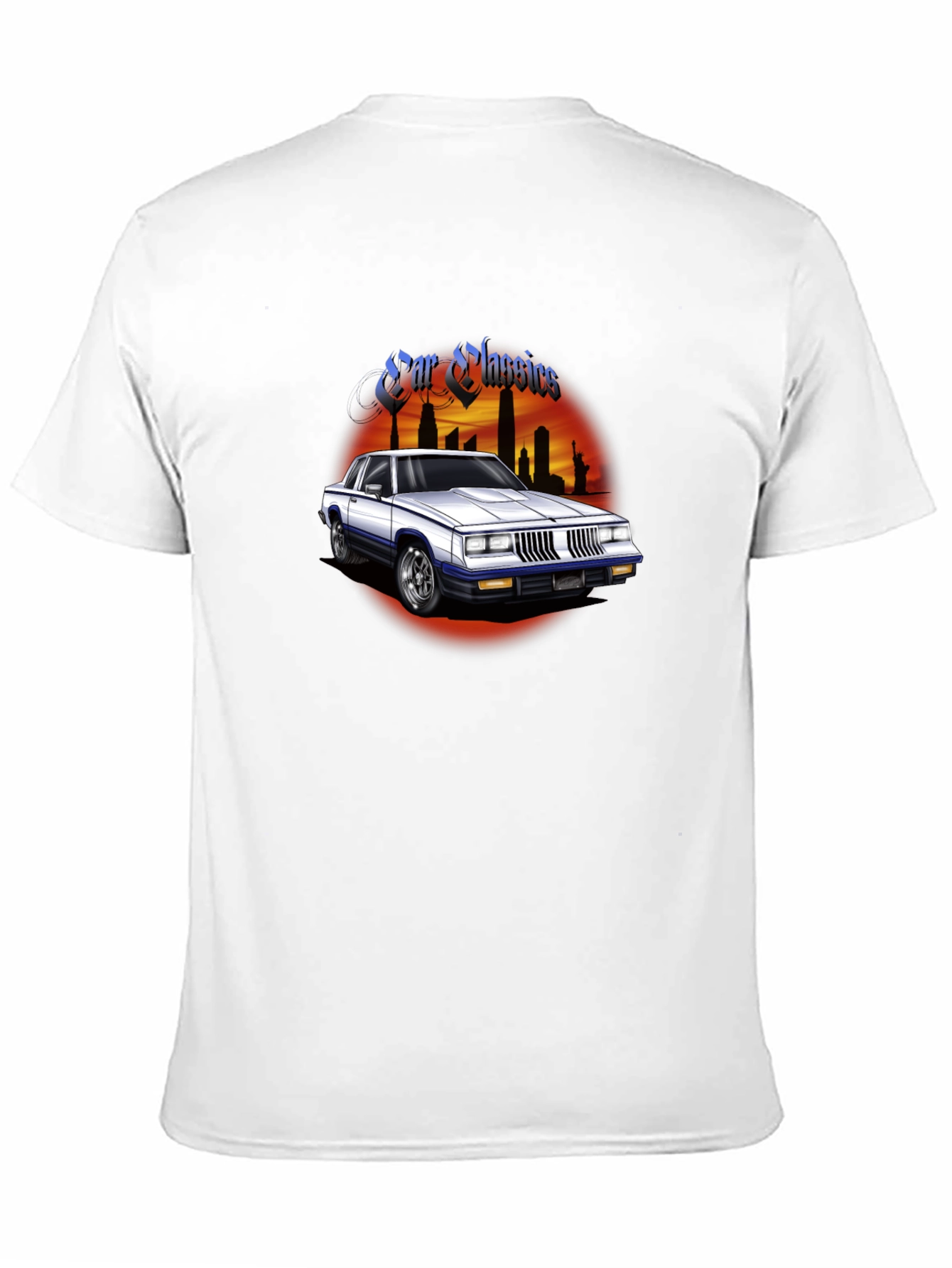 Camiseta Clásicos Automovilísticos Diseño Urbano