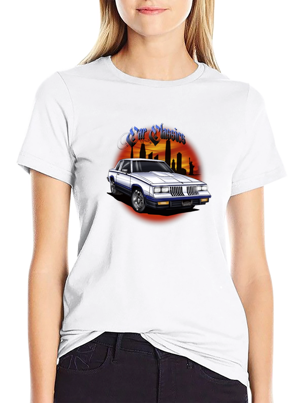 Camiseta Clásicos Automovilísticos Diseño Urbano