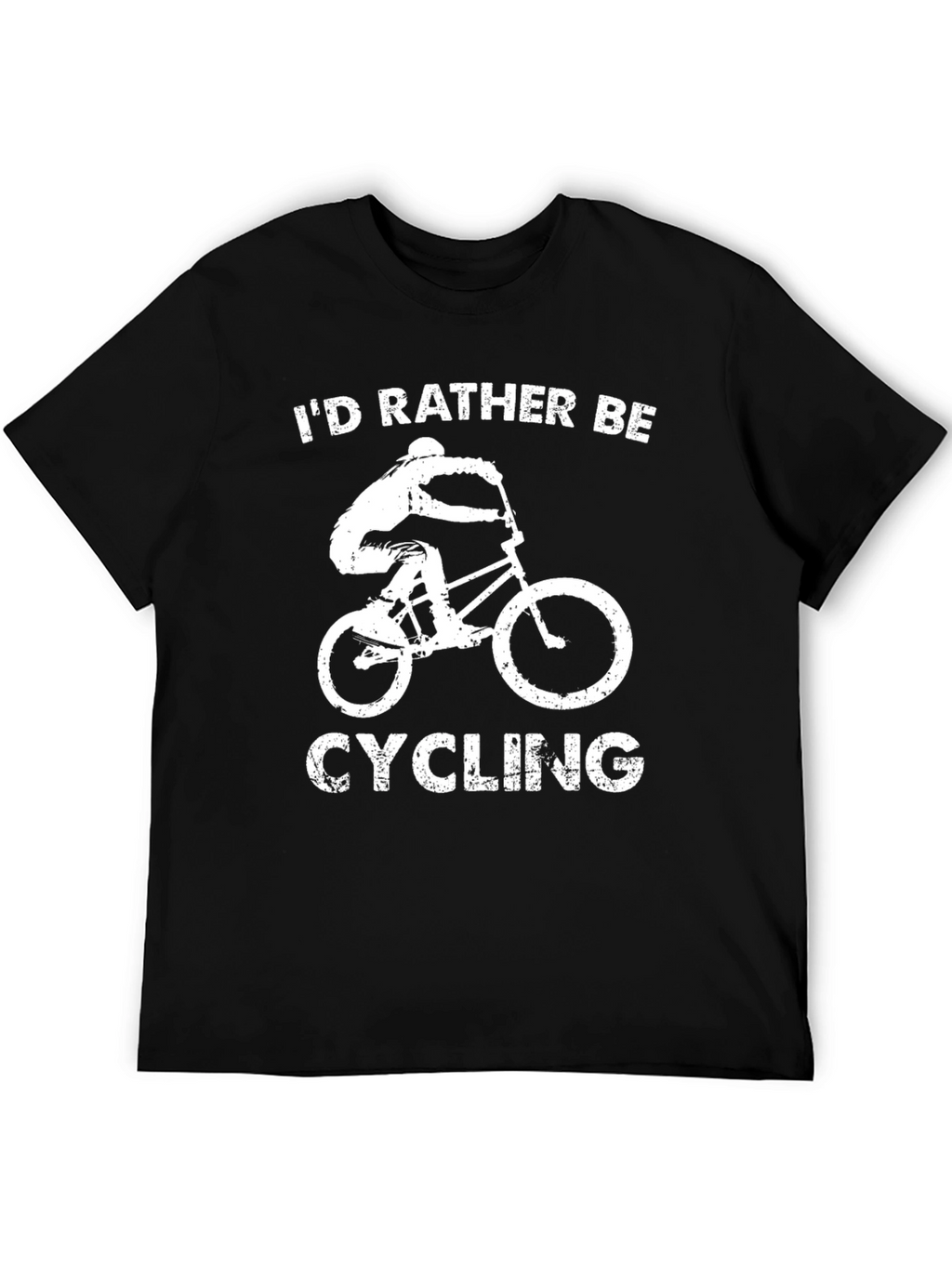 Camiseta Ciclismo: Preferiría Estar Pedaleando