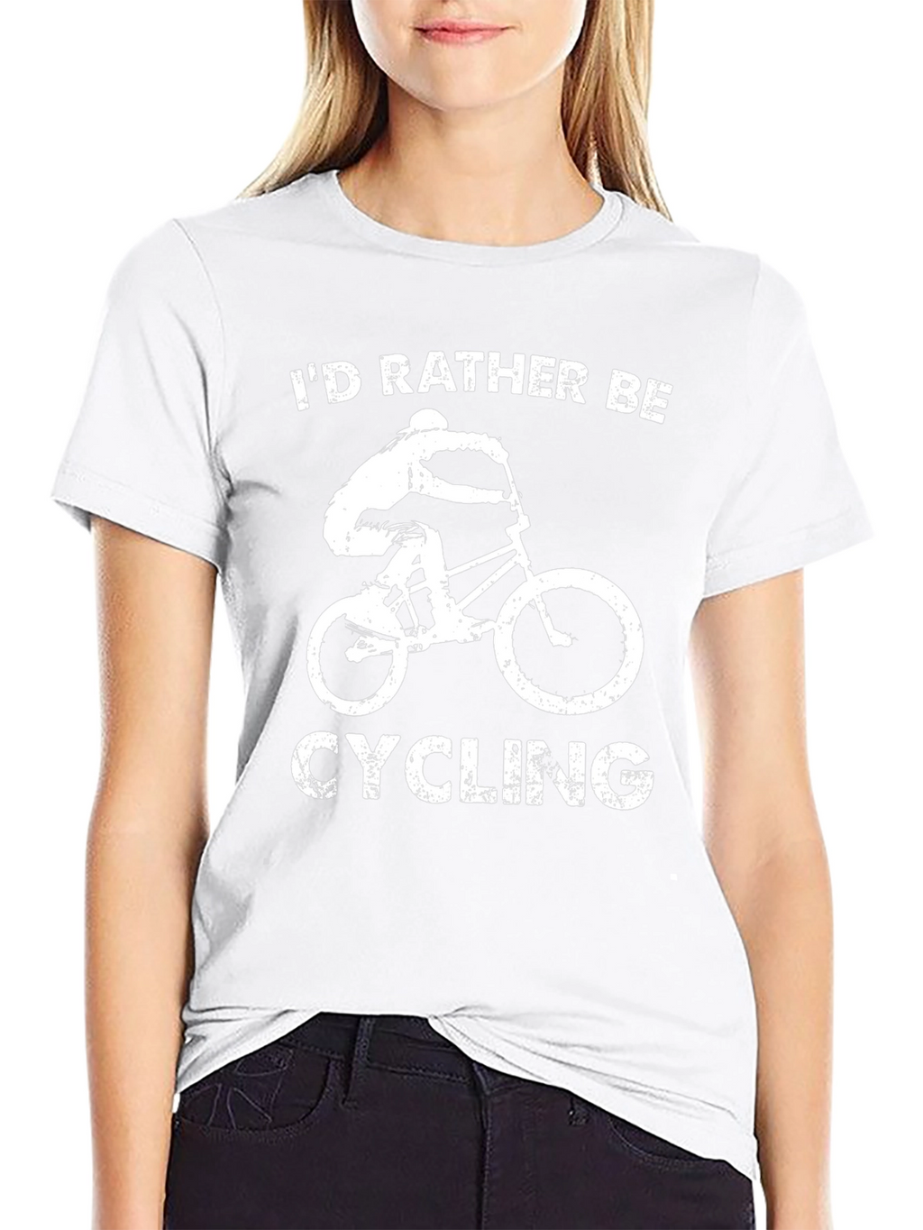 Camiseta Ciclismo: Preferiría Estar Pedaleando