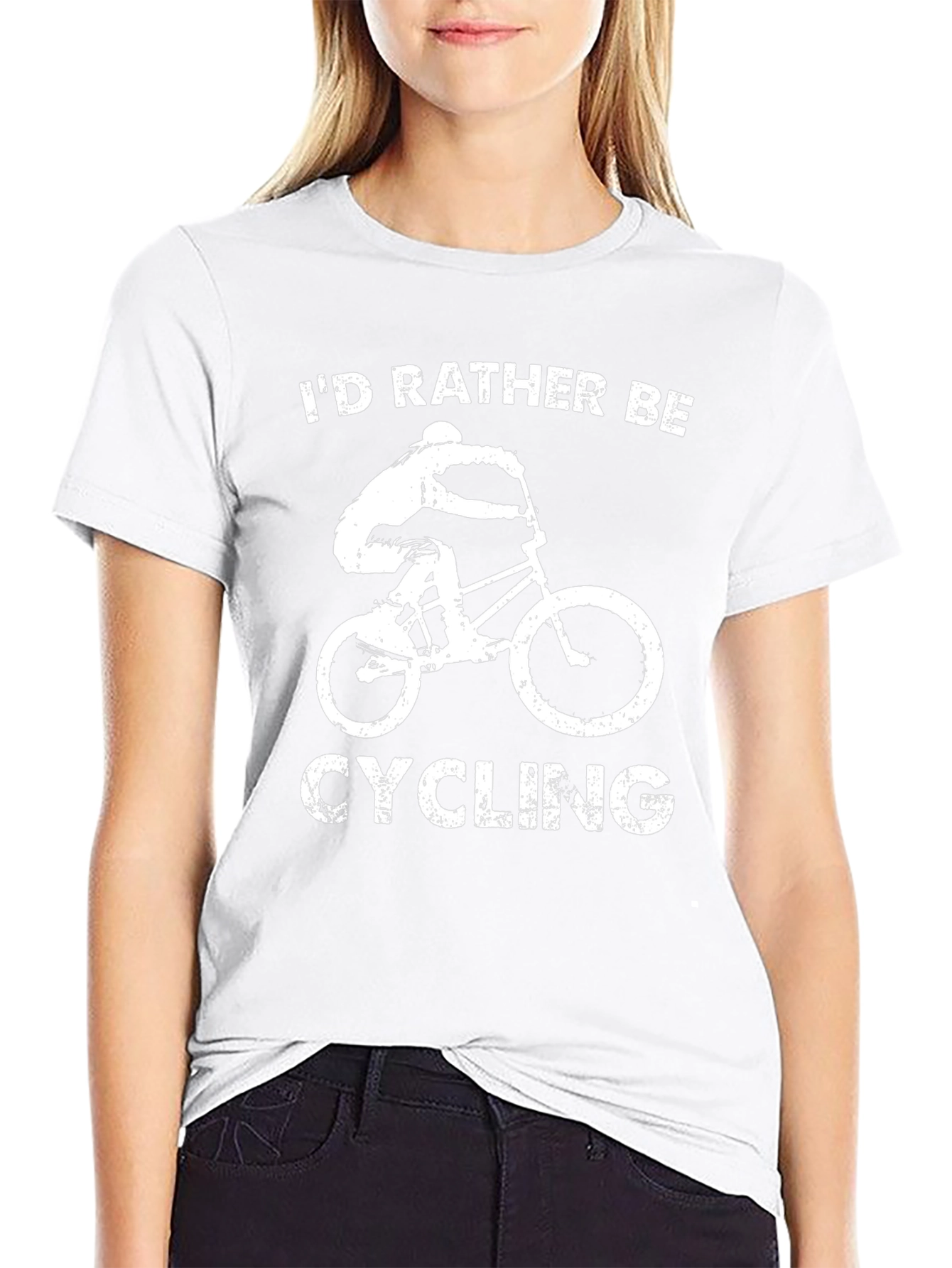 Camiseta Ciclismo: Preferiría Estar Pedaleando