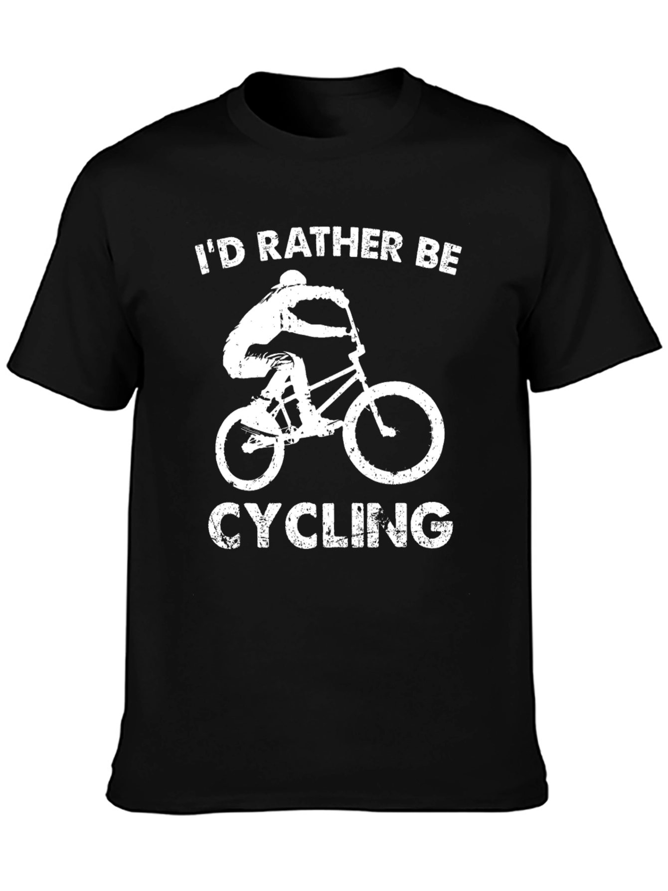 Camiseta Ciclismo: Preferiría Estar Pedaleando