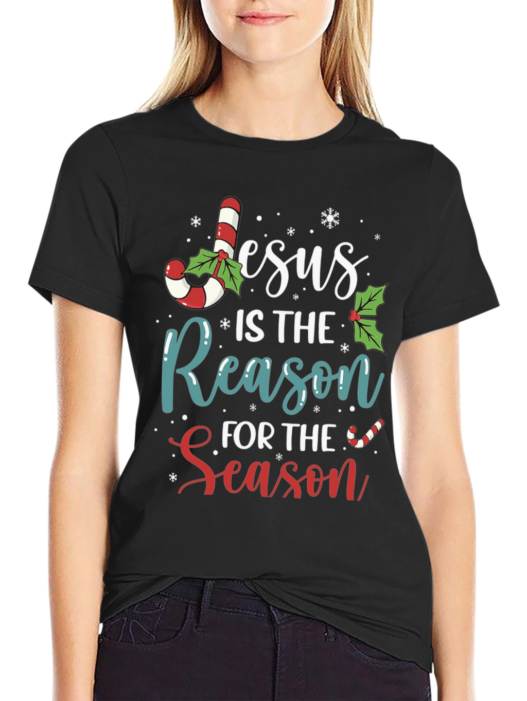 Camiseta Navideña: Jesús es la Razón