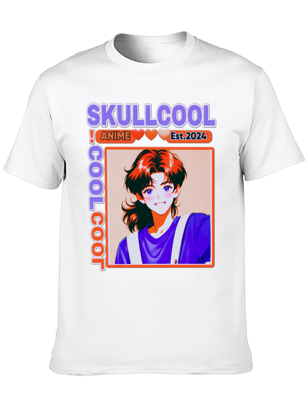 Camiseta Anime Skullcool Est. 2024