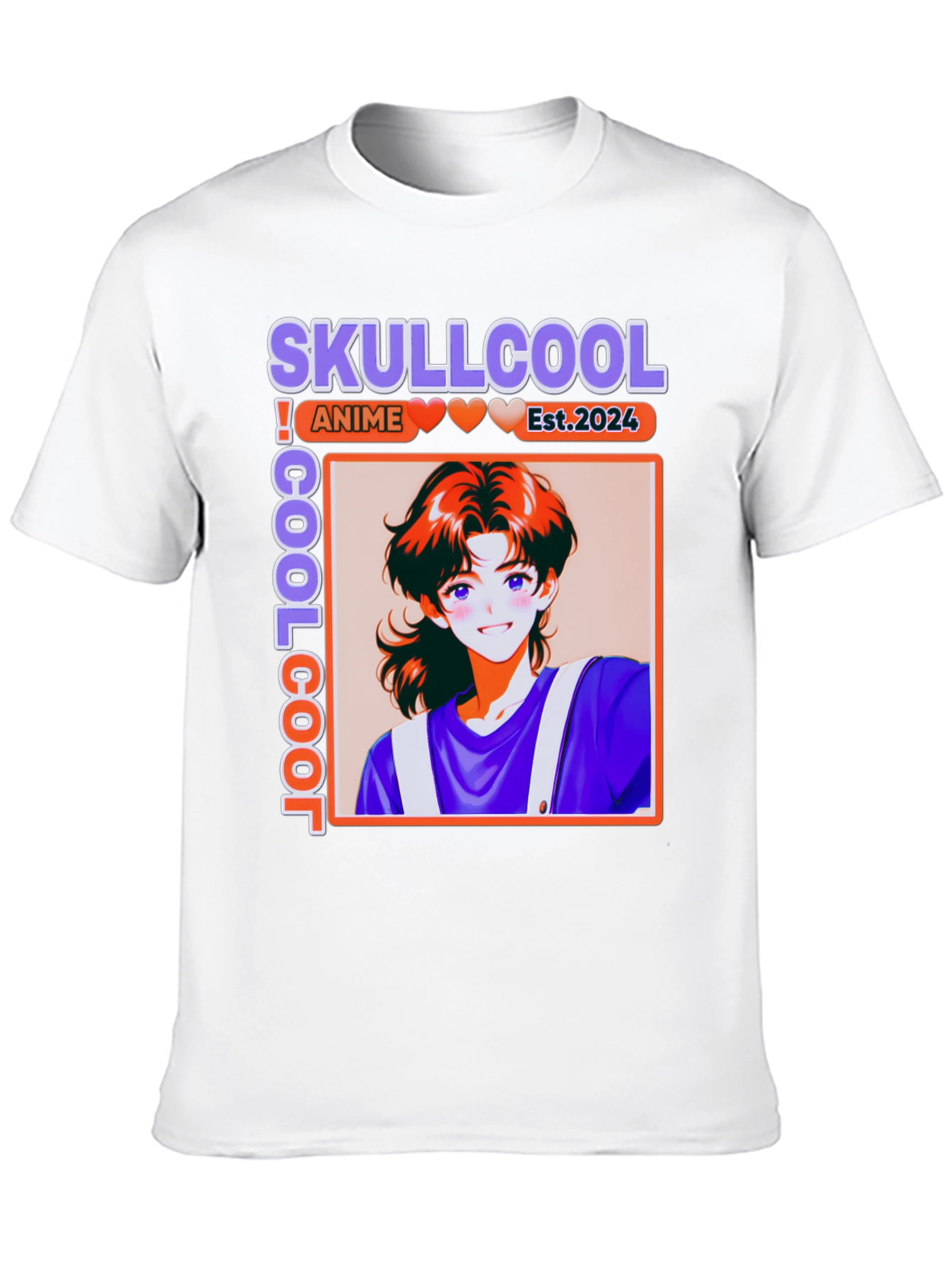 Camiseta Anime Skullcool Est. 2024