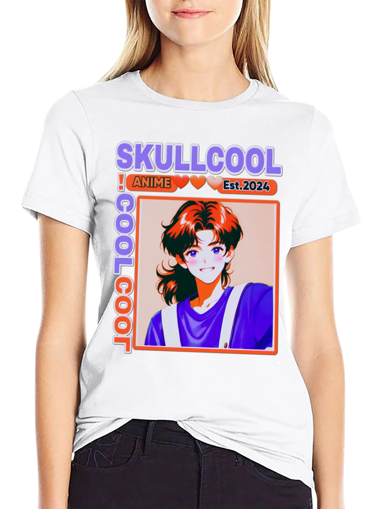 Camiseta Anime Skullcool Est. 2024