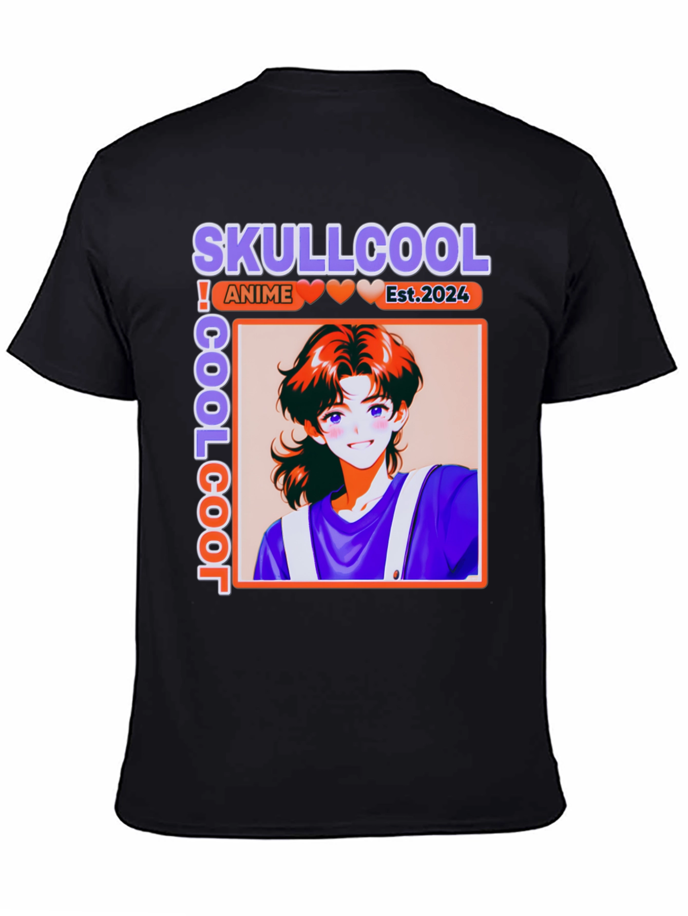 Camiseta Anime Skullcool Est. 2024