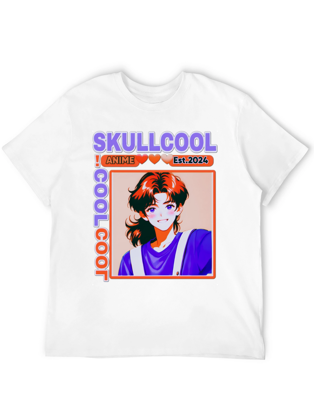 Camiseta Anime Skullcool Est. 2024