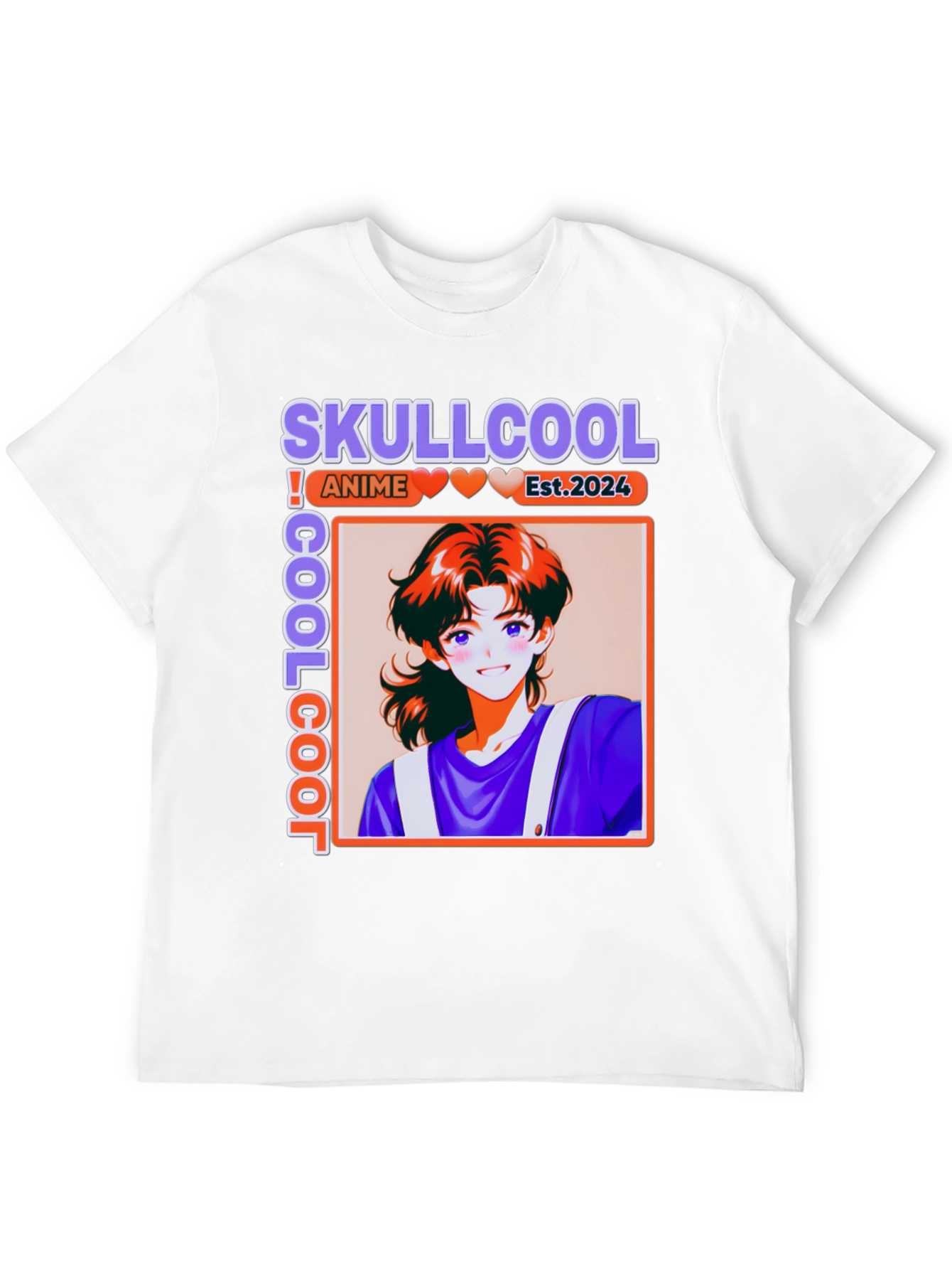 Camiseta Anime Skullcool Est. 2024