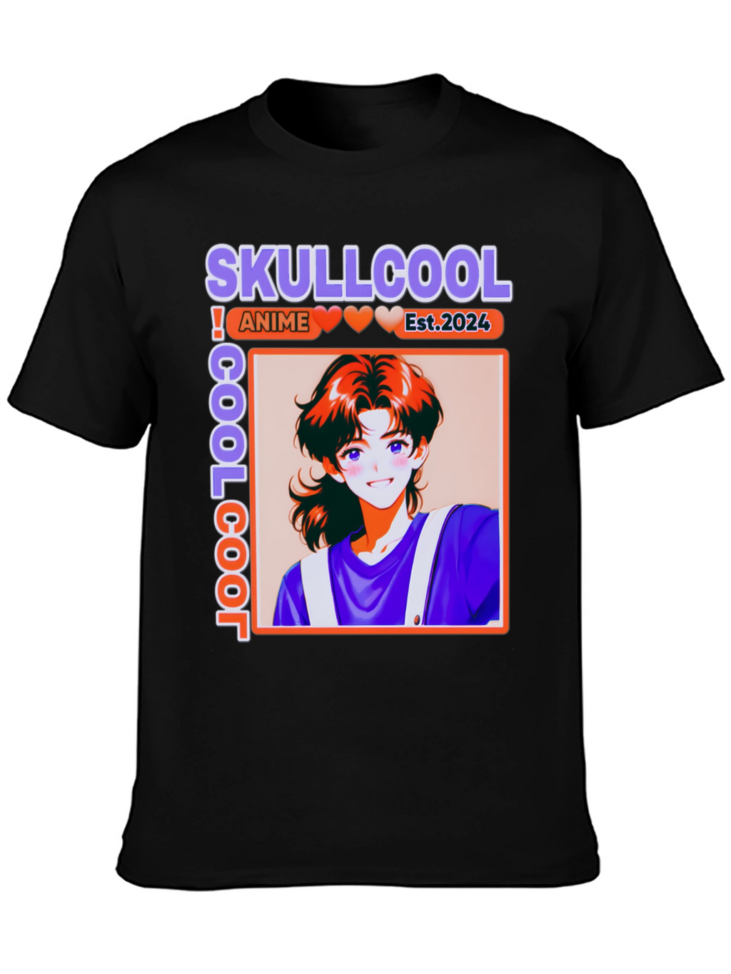 Camiseta Anime Skullcool Est. 2024