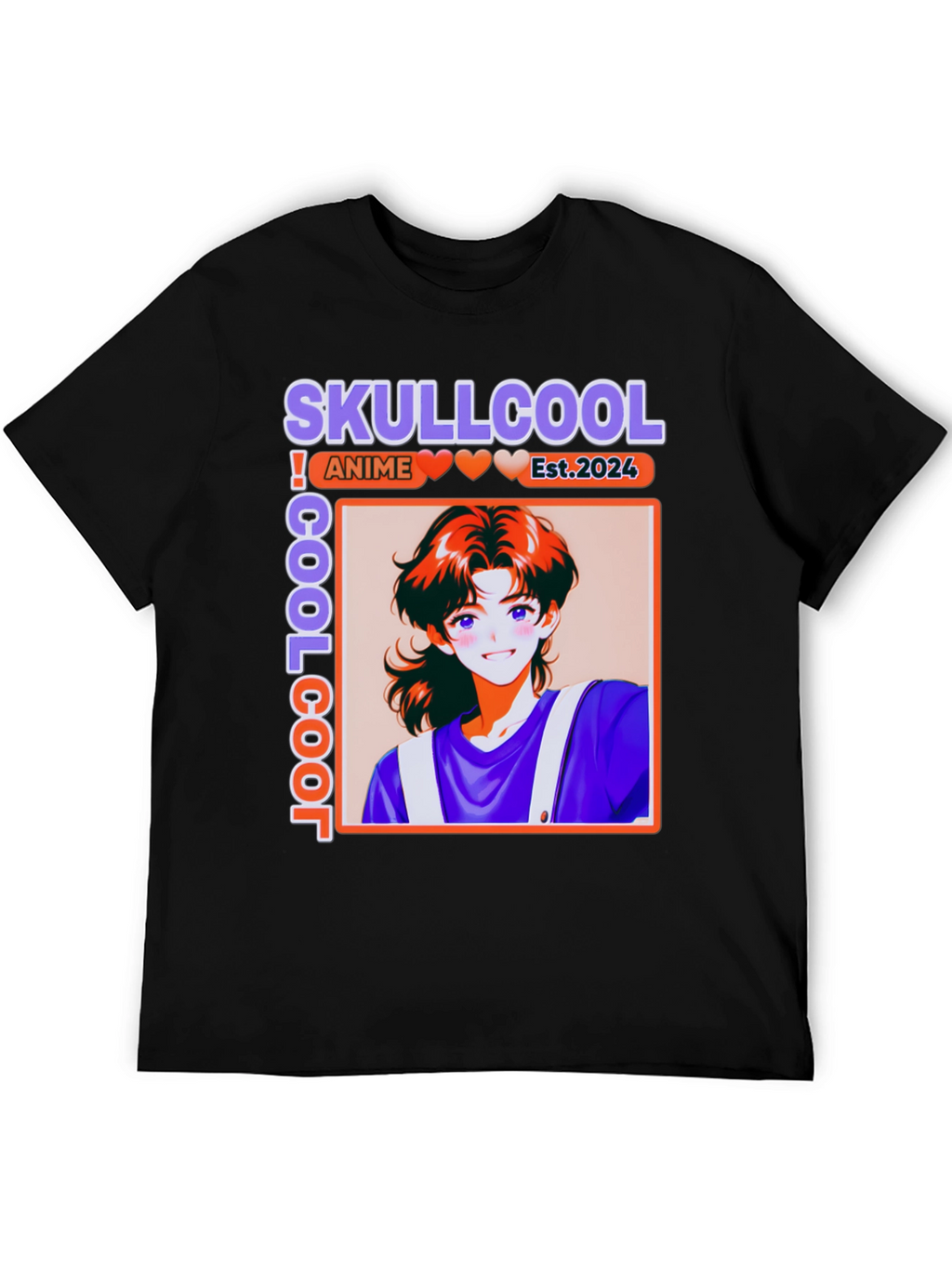 Camiseta Anime Skullcool Est. 2024