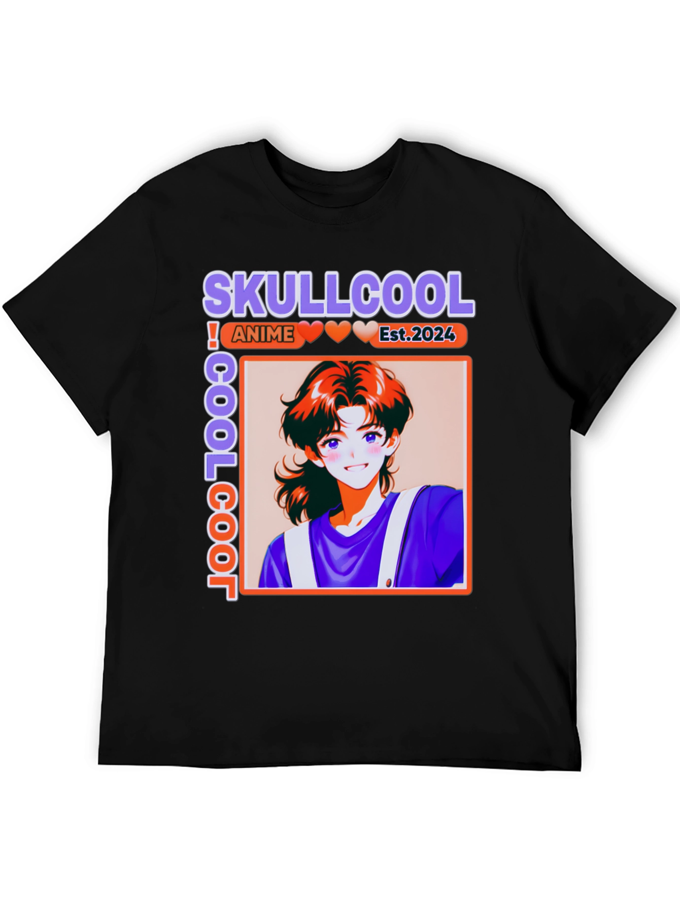 Camiseta Anime Skullcool Est. 2024