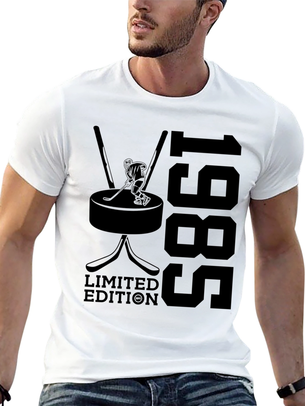 Camiseta Edición Limitada 1985 Hockey