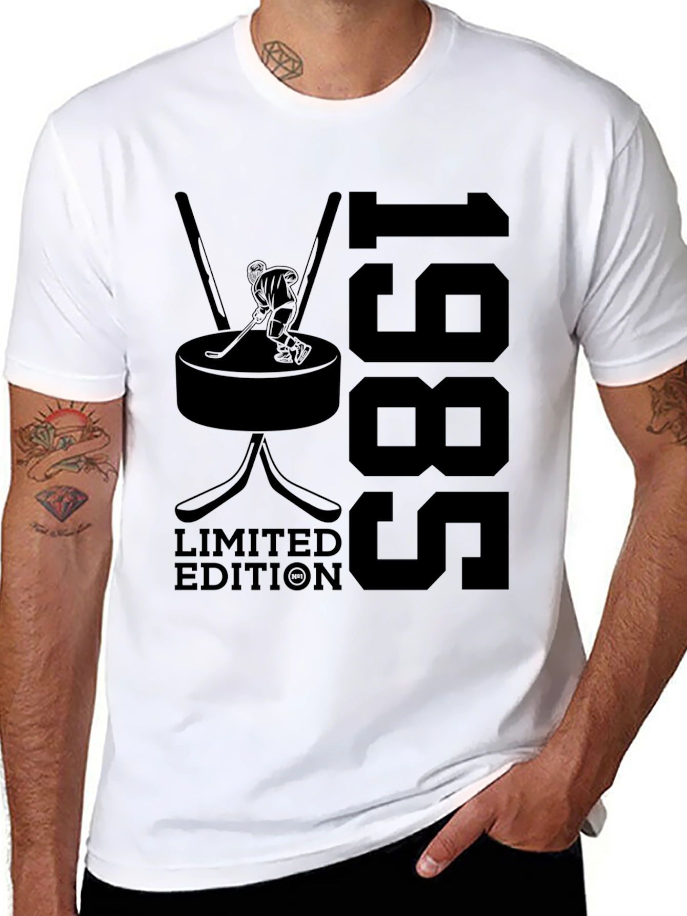 Camiseta Edición Limitada 1985 Hockey