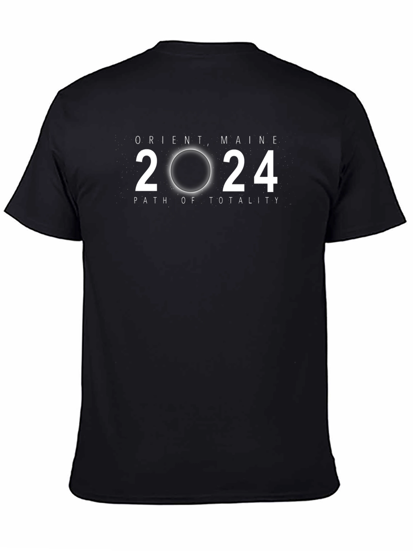 Camiseta Eclipse Solar Orient Maine 2024