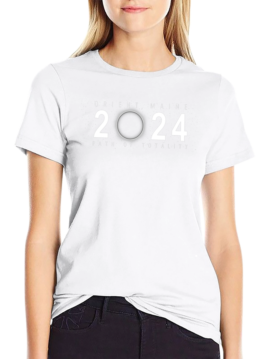 Camiseta Eclipse Solar Orient Maine 2024