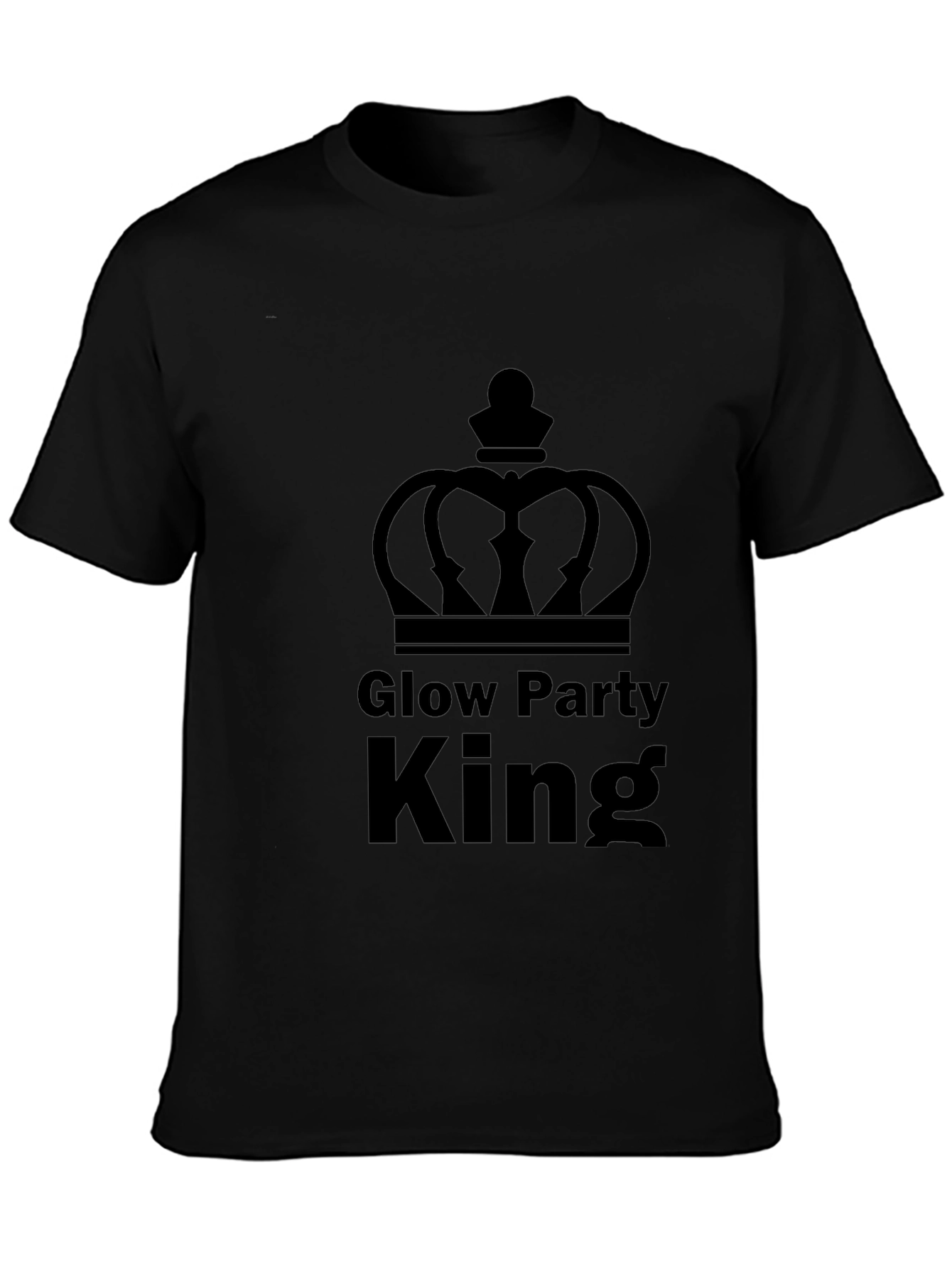 Camiseta Hombre Rey Fiesta Glow