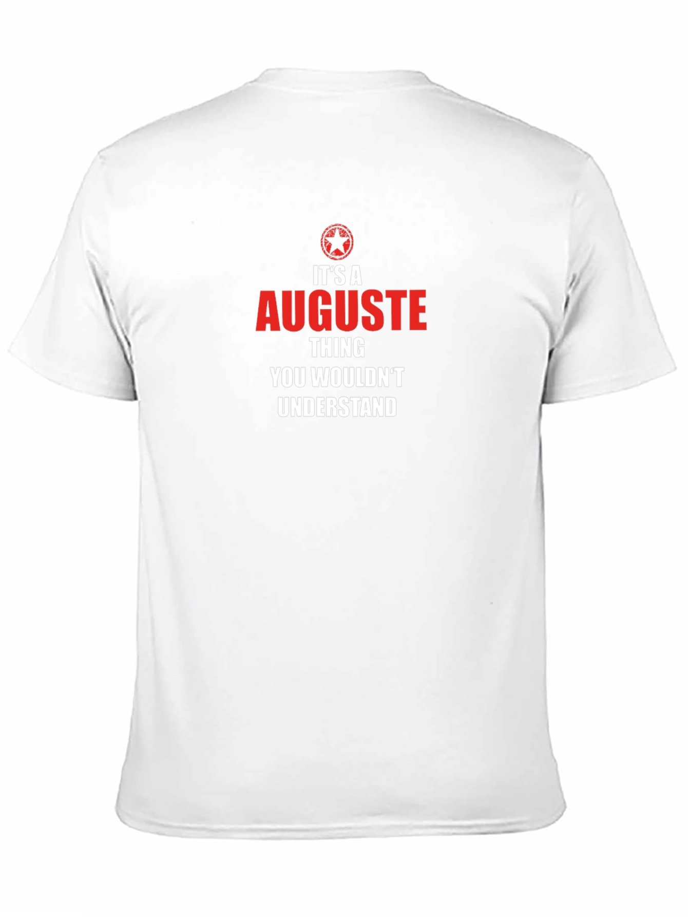 Camiseta Negra Auguste Thing: Estilo y Personalidad