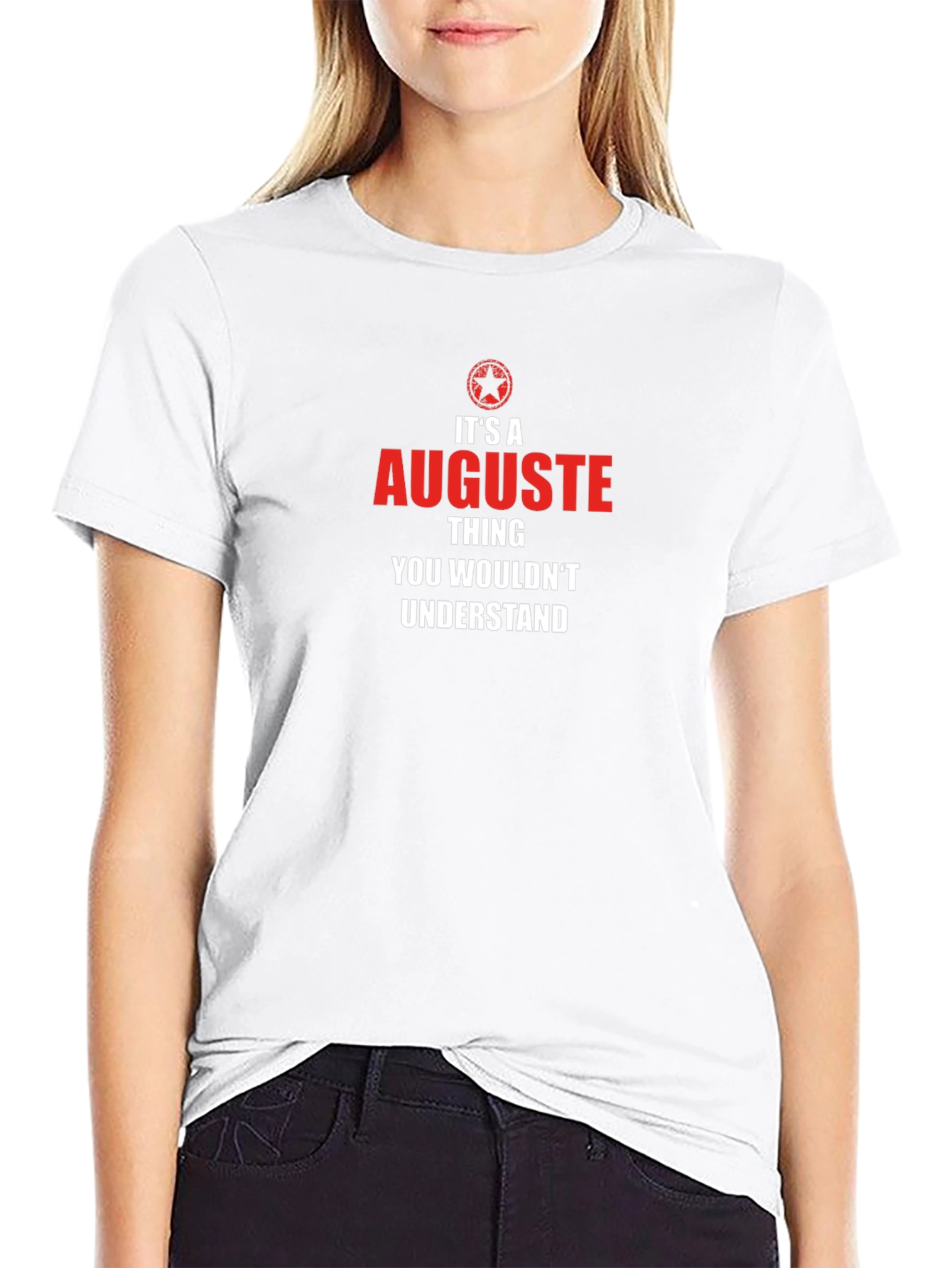 Camiseta Negra Auguste Thing: Estilo y Personalidad