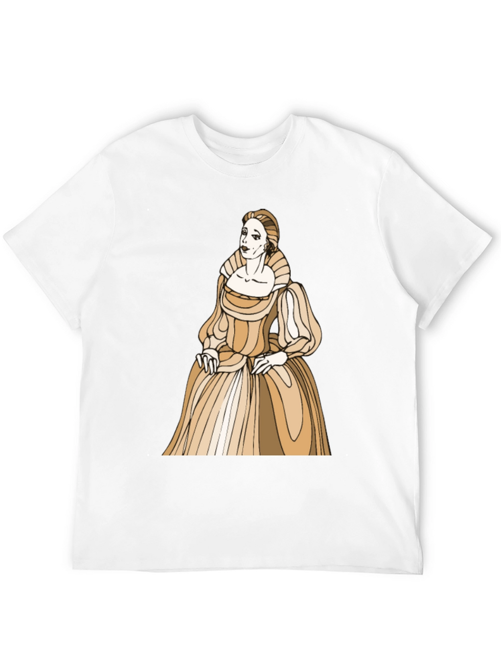 Camiseta Negra con Diseño de Época