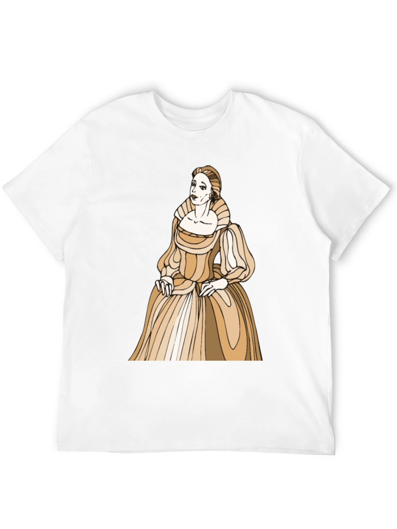 Camiseta Negra con Diseño de Época