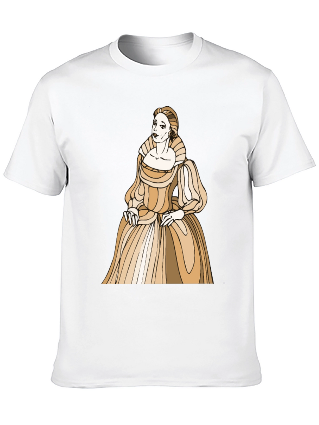 Camiseta Negra con Diseño de Época