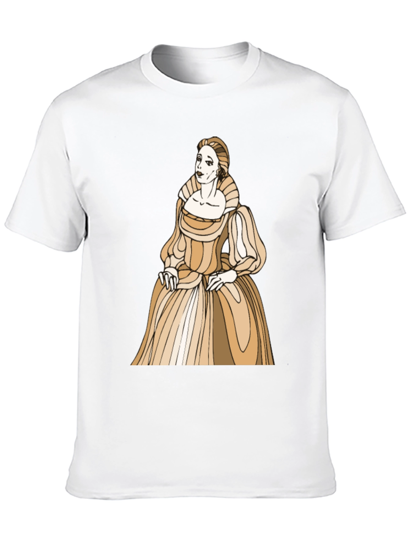 Camiseta Negra con Diseño de Época