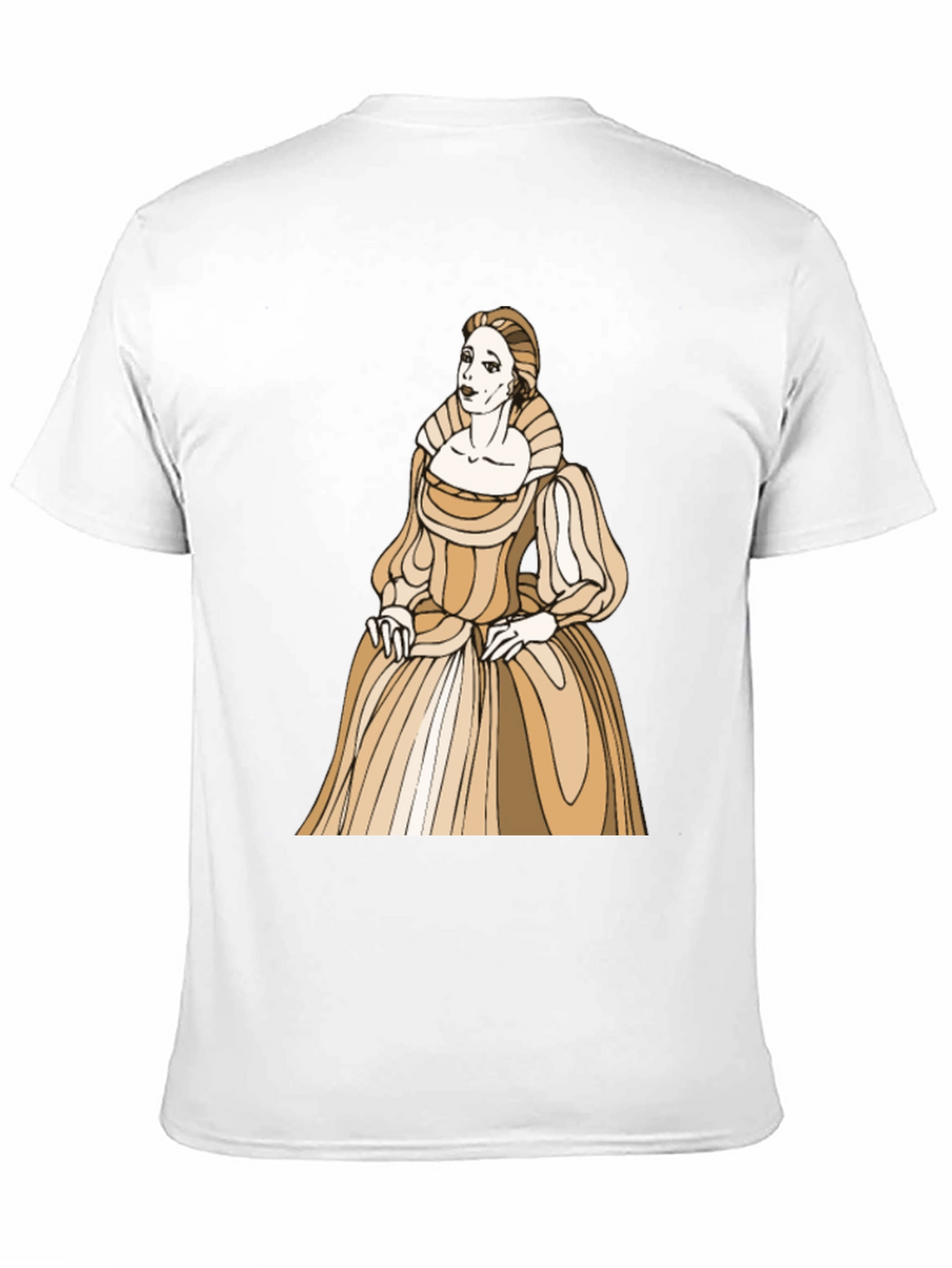 Camiseta Negra con Diseño de Época