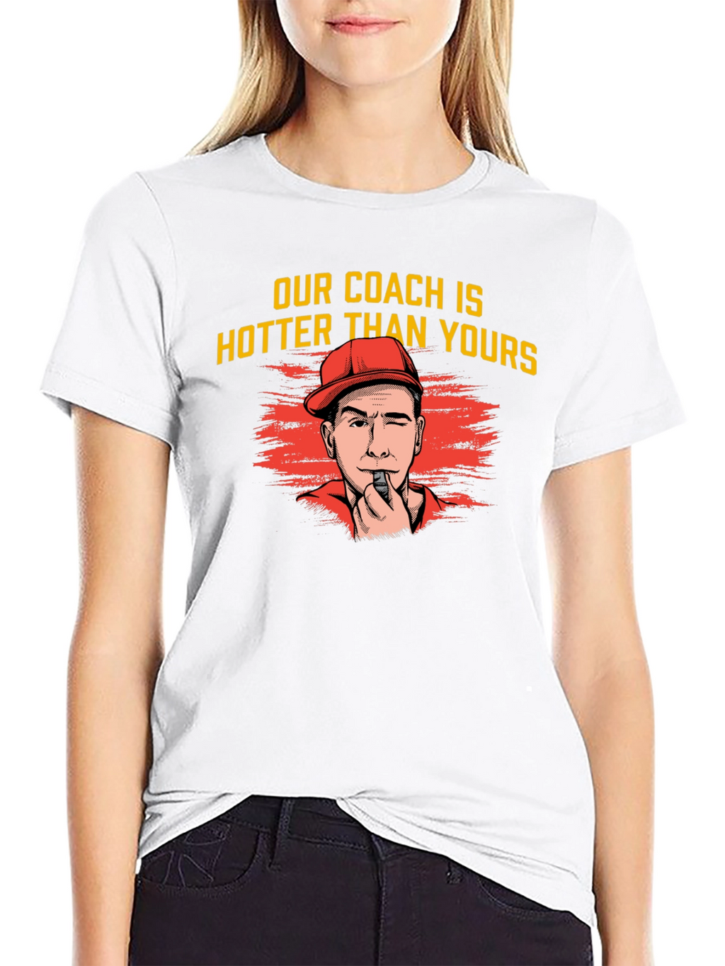 Camiseta Hombre Our Coach is Hotter