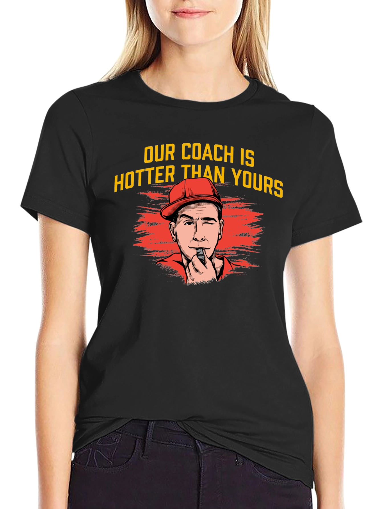Camiseta Hombre Our Coach is Hotter