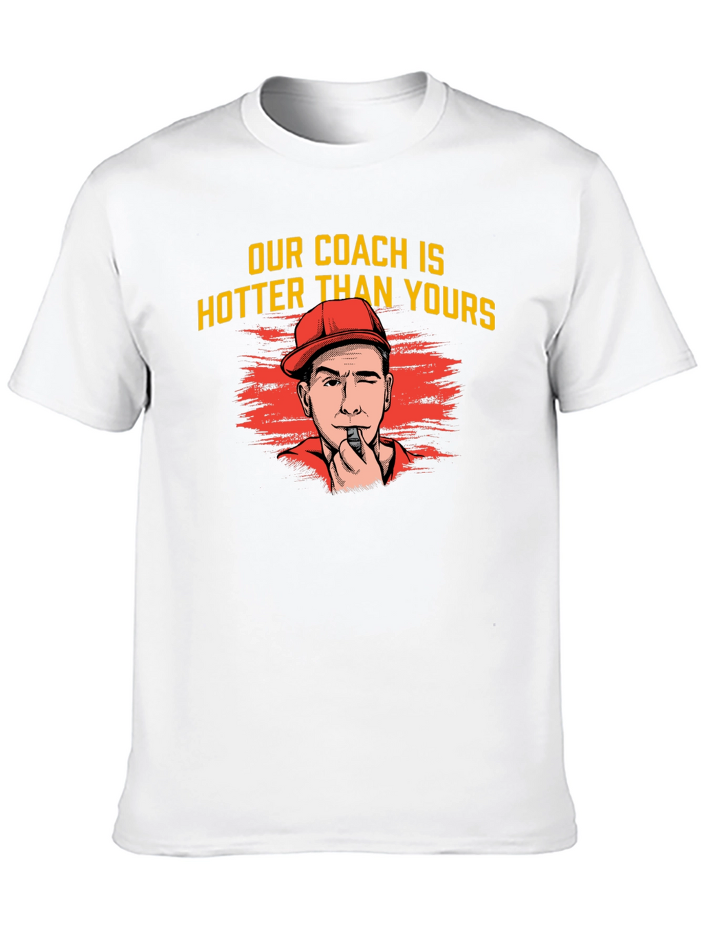 Camiseta Hombre Our Coach is Hotter