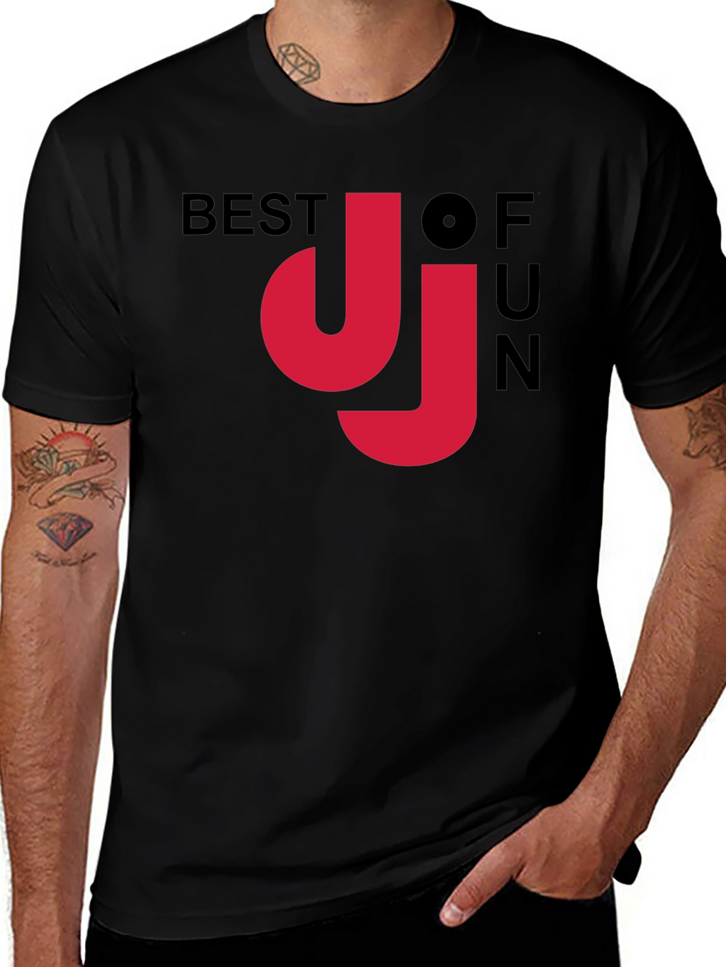 Camiseta Negra Best of Fun