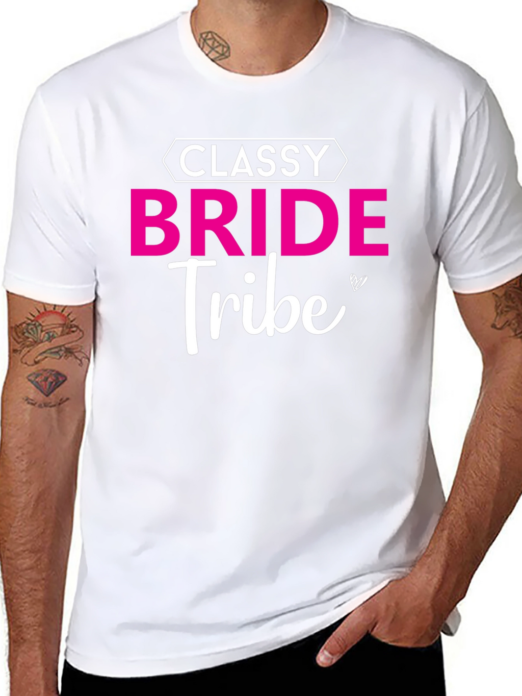 Camiseta Despedida de Soltera Classy Bride Tribe