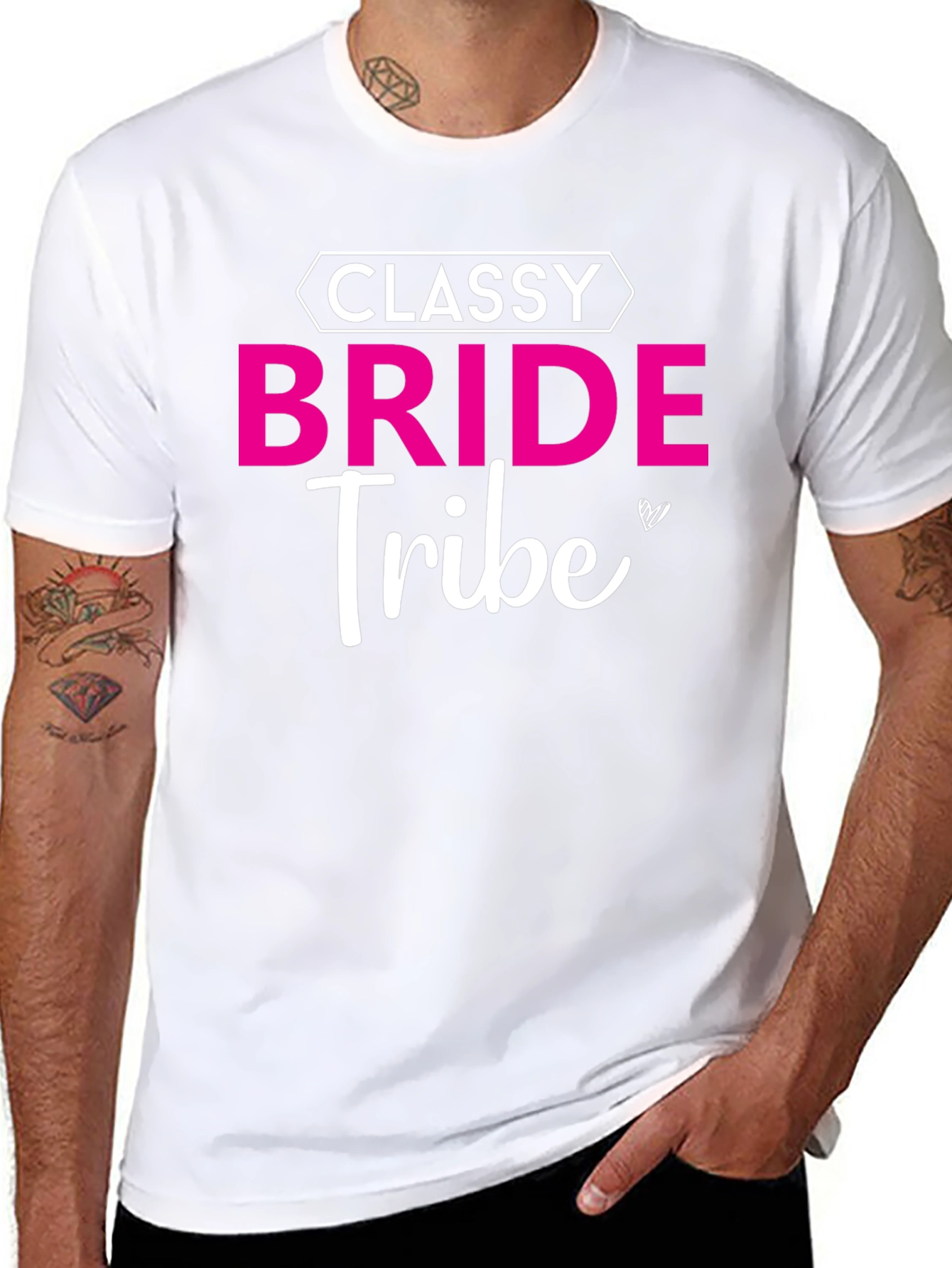 Camiseta Despedida de Soltera Classy Bride Tribe